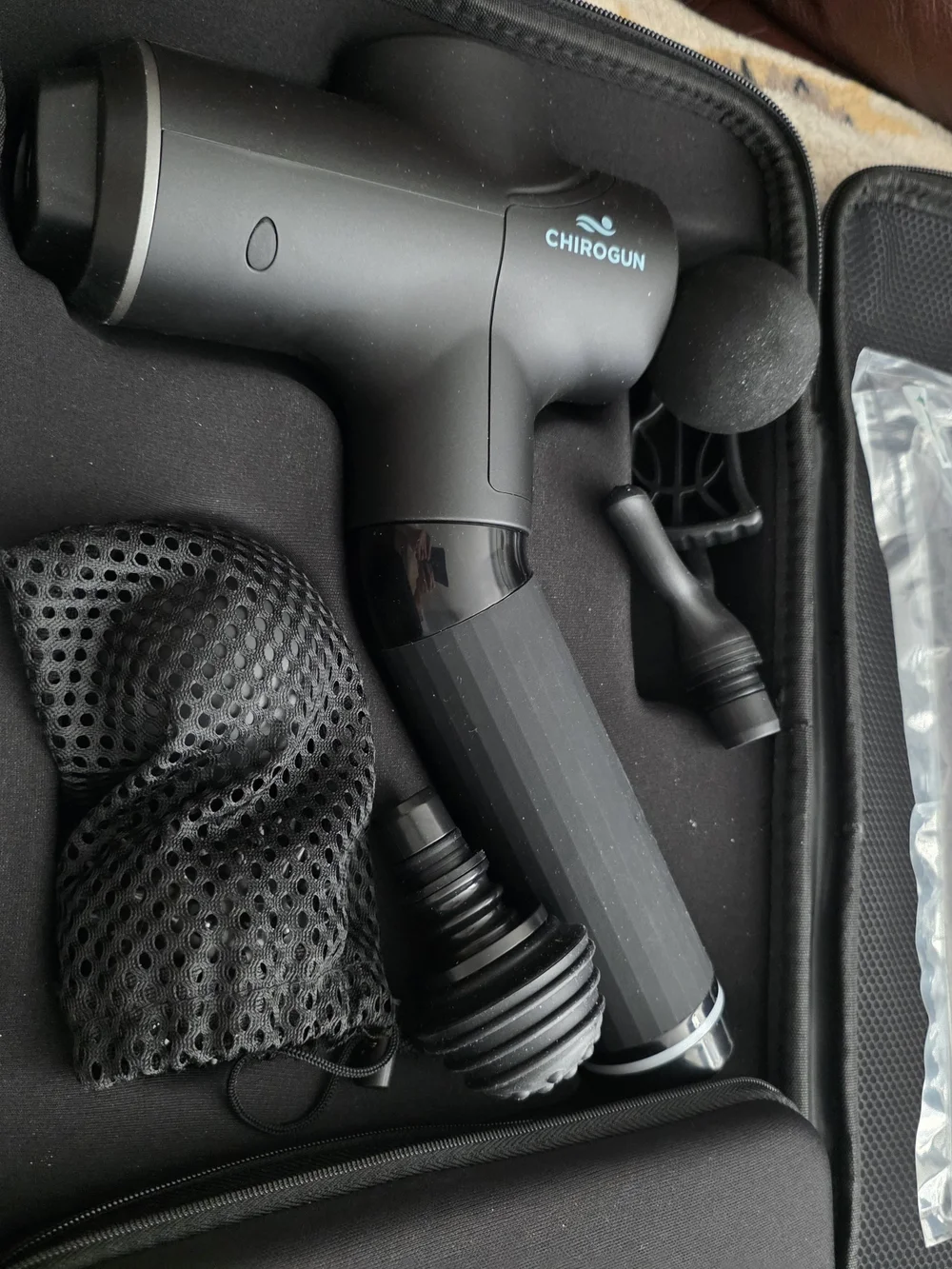 ChiroGun Massage Gun Carrying Case - Black